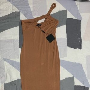 Tan dress